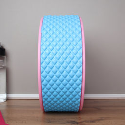 Колесо для йоги и пилатеса массажное 30Х10 / MYW-30BP / голубой / уп10 - Галеонтрейд фото 2