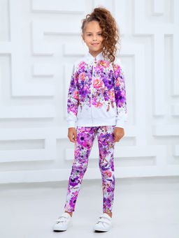 Толстовка "Лето",фиолетовый