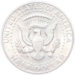 1/2 доллара (50 центов) 1968 года D США