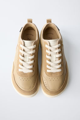 LEATHER BAREFOOT TRAINERS - Zara фото 9