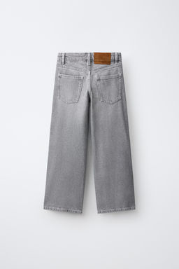 JEANS WIDE LEG / Gris - Zara фото 3