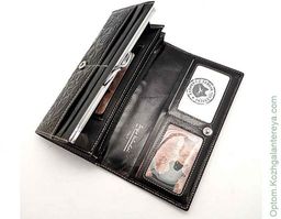 Большой женский кожаный кошелек Sergio Valentini СВ 3221-111