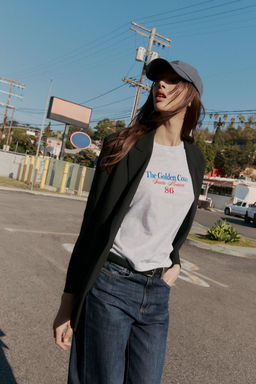 OVERSIZED DOUBLE-BREASTED BLAZER - Zara фото 13