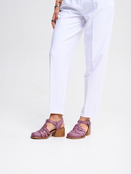 Босоножки 5035.23663bе.Вакса бордо+коричневый