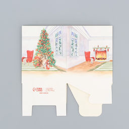 Цена за 5 шт. Бонбоньерка Уютный Новый Год , 6 х 7 х 6 см - Дарите счастье фото 6