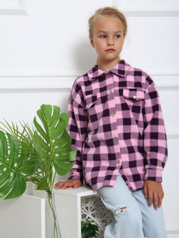 РБ013 Рубашка Мейн (розовый)