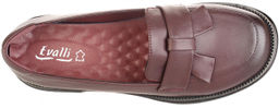 Лоферы Evalli EL23-KP011_бордовый  фото 2