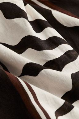 Falda en mezcla de lino con detalle girado - H&m фото 5