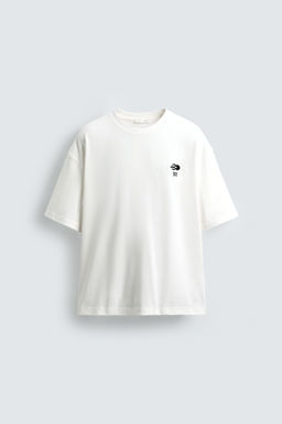 CONTRAST PATCH T-SHIRT - Zara фото 7
