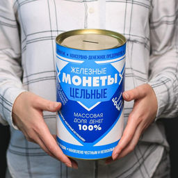 Копилка XXL «Сгущёнка», 20×12.5 см