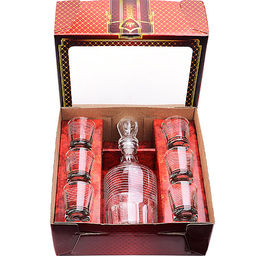 1230-Г Набор д/вина 7пр. Мираж графин+6 стаканов - Mayer&boch фото 8