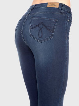 Джинсы жен. CON-46 / в-л 18 - темно-синий/Cute - Conte elegant фото 2