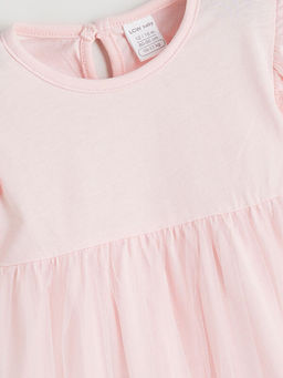 Bisiklet Yaka K?z Bebek T?t? Elbise