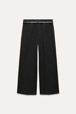 ZW COLLECTION BELTED CULOTTES - Zara фото 12