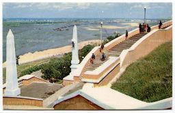 Открытка Горький (Нижний Новгород)  Лестница к Волге