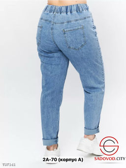 Джинсы на резинке женские - Bruno фото 6