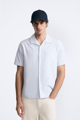 STRIPED OXFORD SHIRT - Zara фото 2