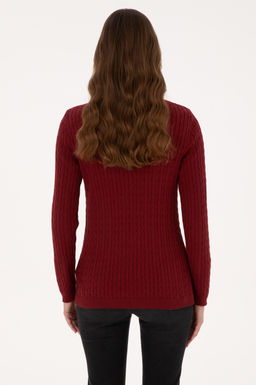 Kad_n Bordo Basic Triko H_rka