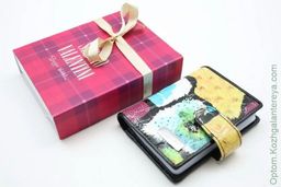 Женская кожаная визитница Sergio Valentini СВ 3264-010  фото 10