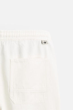 FADED JOGGER WAIST TROUSERS - Zara фото 8