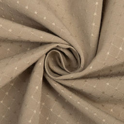 Штора портьерная «Этель», 130×280 см, английский стиль серая