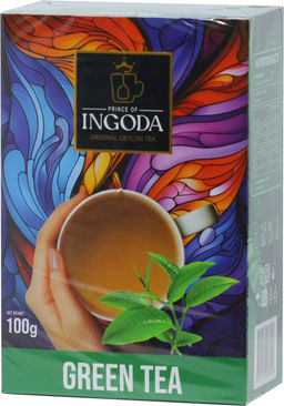 PRINCE OF INGODA. Зеленый чай 100 гр. карт.упаковка