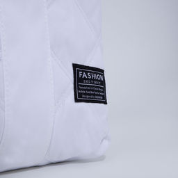 Сумка-шопер на молнии, цвет белый - Simaland фото 4