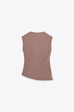 LACE POLYAMIDE TOP - Zara фото 5