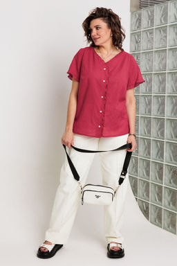 Блуза BegiModa 4160 рубин  фото 8