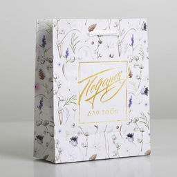 Пакет ламинированный Gift for you, S 12 х 15 х 5,5 см - Доступные радости фото 3