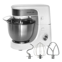 Планетарный миксер GALAXY LINE GL2231/белый (видео в описании)