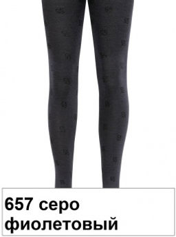 Колготки дет. CLASS 23С-1СП р.128-134 (16) - 657 серо-фиолетовый - Conte elegant фото 4