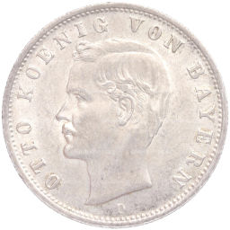 2 марки 1904 года D Германия (Бавария)