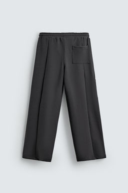 PANTAL?N JOGGER CARGO INTERLOCK / Gris medio - Zara фото 8