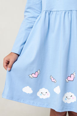 Платье В облаках дл. рукав детское