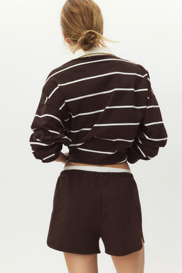 Pantal?n corto en punto de algod?n - H&m фото 4