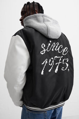 HOODED JACKET WITH PATCHES - Zara фото 6