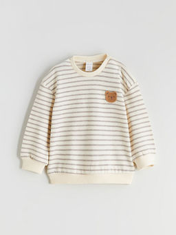 ?izgili Erkek Bebek Sweatshirt ve Pantolon 2li