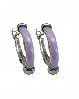 Серьги с керамикой