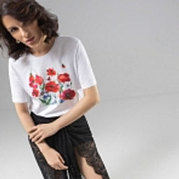 Футболка прямого кроя Великолепна уже утром - Charutti фото 35