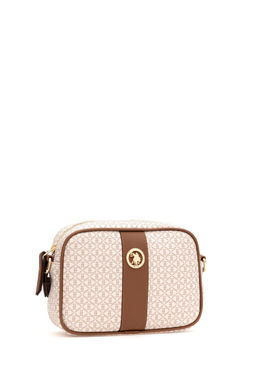 Женская бежевая сумка через плечо Неожиданная скидка в корзине - U.s. polo assn фото 4