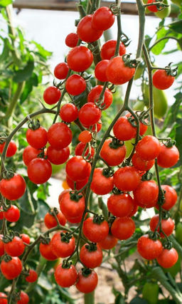 Томат СЧАСТЛИВЫЙ СЛУЧАЙ Яркий взрыв вкуса в каждой помидорке! Возможен сбор целыми кистями! Хорошая завязываемость в неблагоприятных условиях!