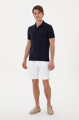 Erkek Regular Fit Lacivert D__meli Triko Ti__rt Sepette S_rpriz _ndirim - U.s. polo assn фото 4