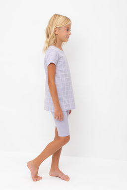 К 1641/лепесток орхидеи,двойная клетка пижама дет