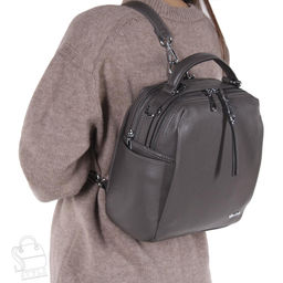 Рюкзак женский 69013-23 gray Velina Fabbiano - Safenta в Новосибирске