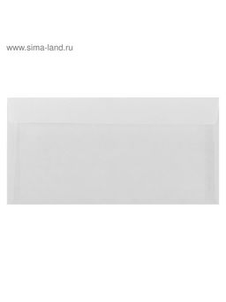 Цена за 1000 шт. Конверт почтовый Е65 110×220 мм, без подсказа, без окна, отрывная лента, внутренняя запечатка, 80 г/м²