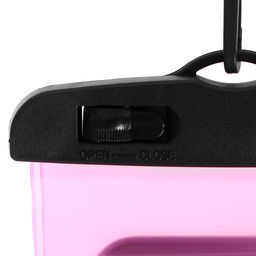 Чехол водонепроницаемый Luazon, для телефонов, размер 20×10.5 см, розовый