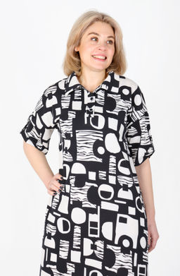 Платье София Х-452 (46-62) кулирка - Лотос фото 37