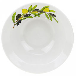 Миска фарфоровая Оливки д170мм, 300мл, h55мм (Россия) - Домашняя мода фото 2