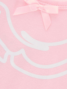 Футболка с принтом для девочки UD 0670 синий - Mini maxi фото 7